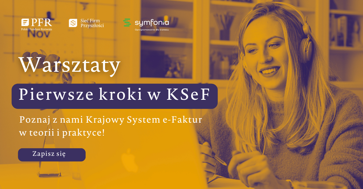 Ogłoszenie - warsztaty KSeF - PFR