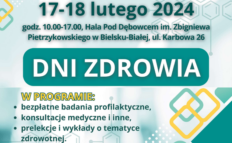 Dni Zdrowia pod Dębowcem 17-18.02.2024 baner