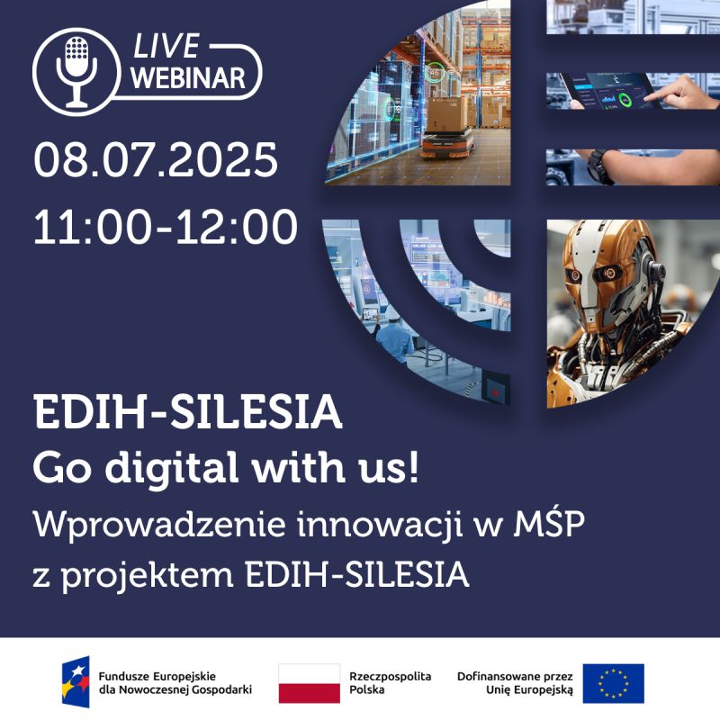 Webinar EDIH 08/07/2025 11:00 - 12:00 online